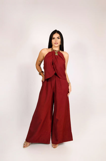 CALÇA ROUBANDO A CENA VINHO