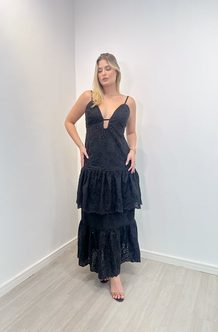 VESTIDO LONGO NITERÓI PRETO