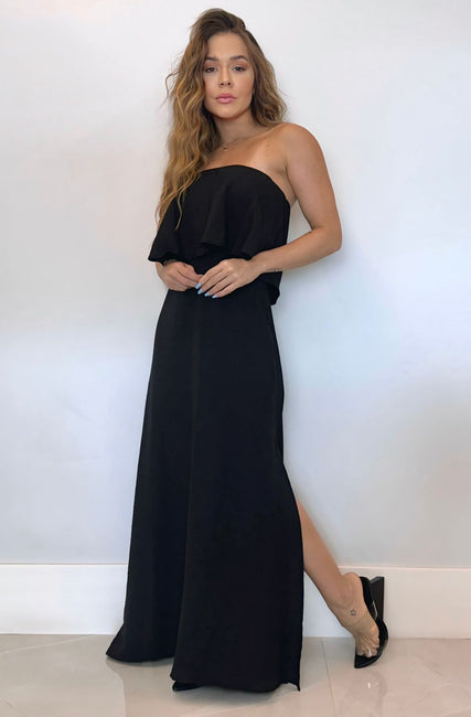 VESTIDO LONGO JATOBÁ COLOR PRETO